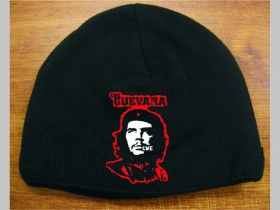 Che Guevara čierna pletená čiapka stredne hrubá vo vnútri naviac zateplená, univerzálna veľkosť, materiálové zloženie 100% akryl